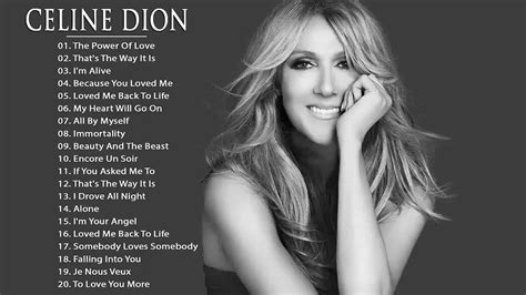 celine dior song|celine dion songs all.